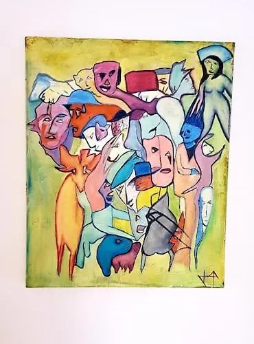 Cool Burgundy Apartment *